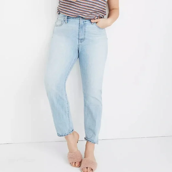 Madewell Curvy Plus The Perfect Vintage Jean in Fitzgerald Wash 34 & 36 - Picture 3 of 10